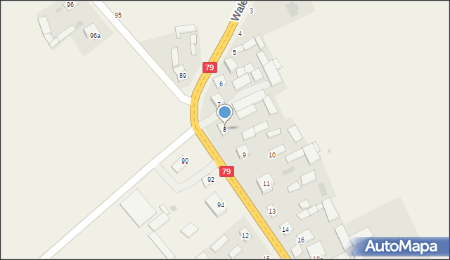 Maruszów, Maruszów, 8, mapa Maruszów