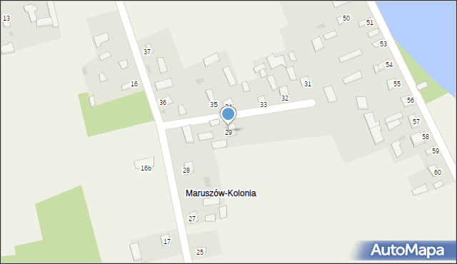 Maruszów, Maruszów, 29, mapa Maruszów