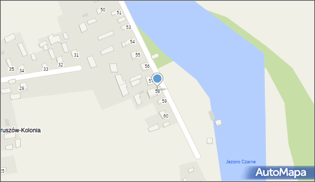 Maruszów, Maruszów, 58, mapa Maruszów