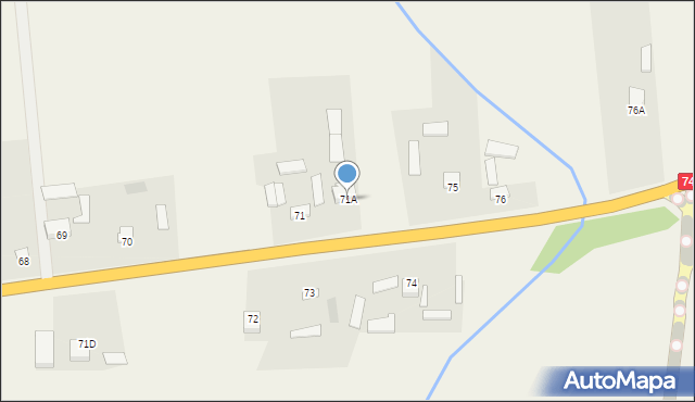 Maruszów, Maruszów, 71A, mapa Maruszów