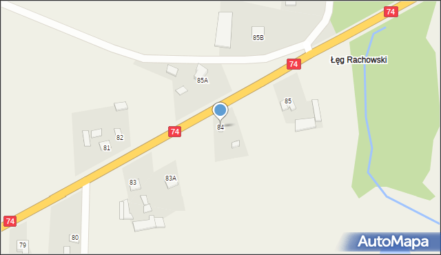 Maruszów, Maruszów, 84, mapa Maruszów