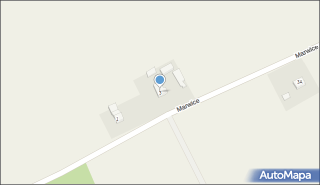 Marwice, Marwice, 3, mapa Marwice