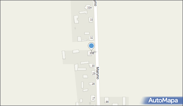 Maryno, Maryno, 30B, mapa Maryno