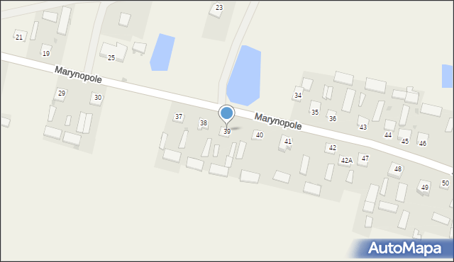 Marynopole, Marynopole, 39, mapa Marynopole