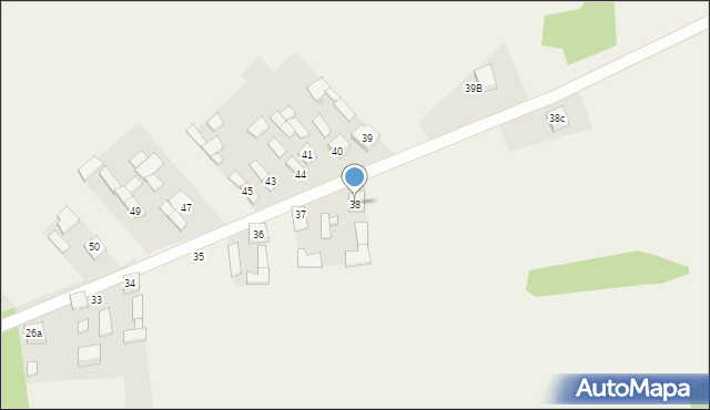 Marysin, Marysin, 38, mapa Marysin