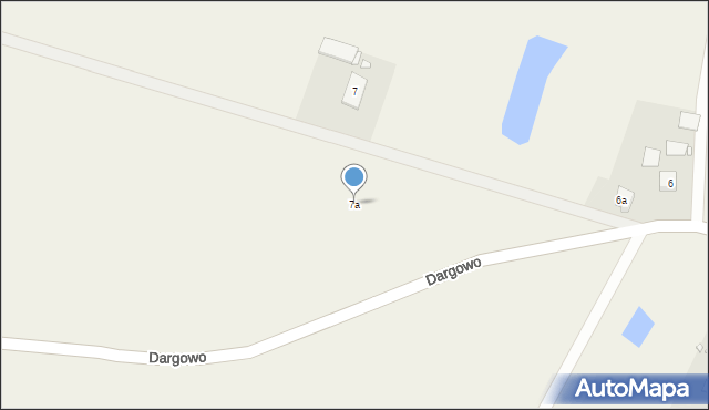 Marzewo, Marzewo, 7a, mapa Marzewo