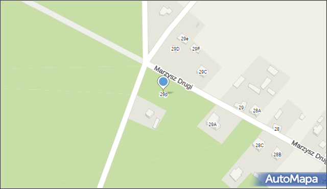 Marzysz, Marzysz Drugi, 29p, mapa Marzysz