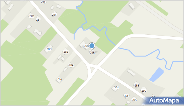 Marzysz, Marzysz Pierwszy, 25B, mapa Marzysz