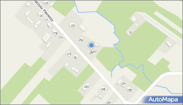 Marzysz, Marzysz Pierwszy, 28F, mapa Marzysz
