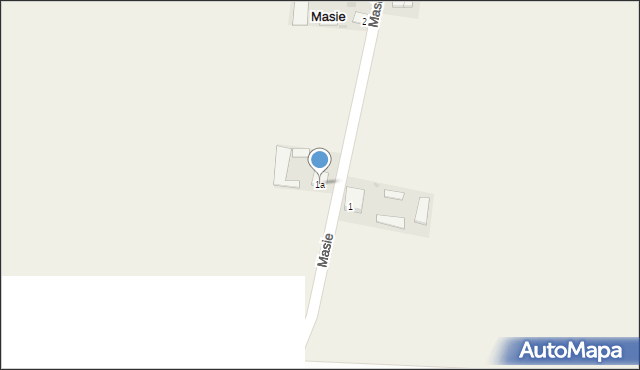 Masie, Masie, 1a, mapa Masie