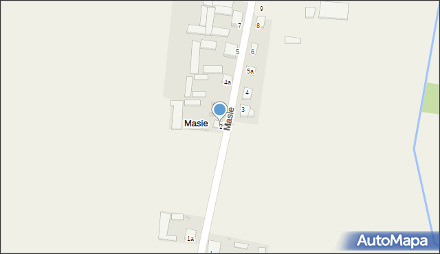 Masie, Masie, 2, mapa Masie