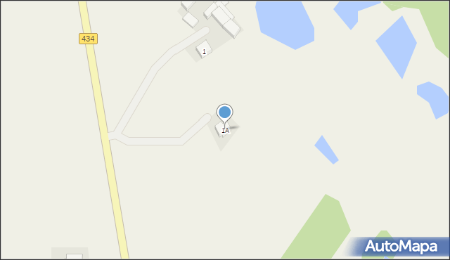 Masłowo, Masłowo, 1A, mapa Masłowo