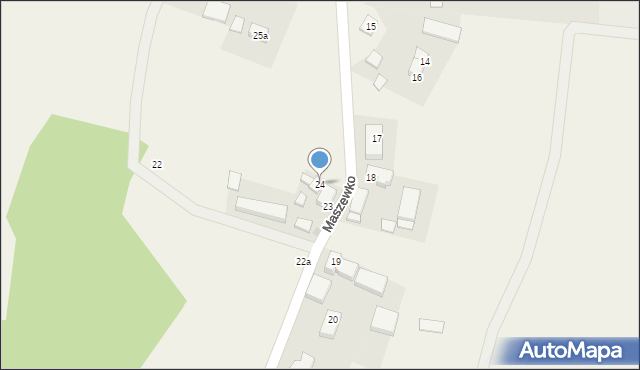 Maszewko, Maszewko, 24, mapa Maszewko