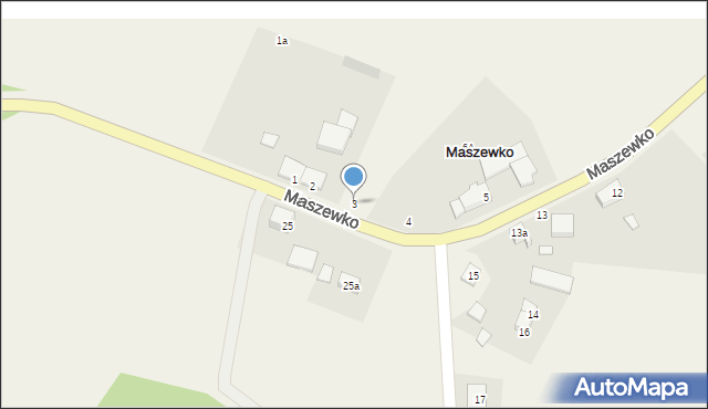 Maszewko, Maszewko, 3, mapa Maszewko