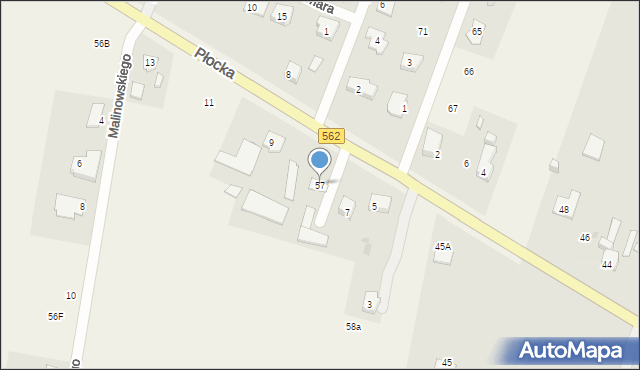 Maszewo, Maszewo, 57, mapa Maszewo