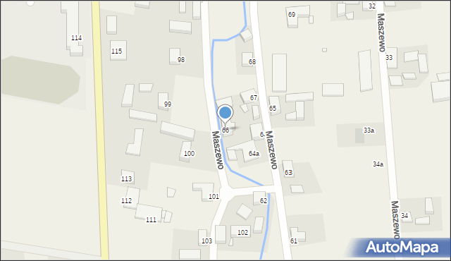 Maszewo, Maszewo, 66, mapa Maszewo