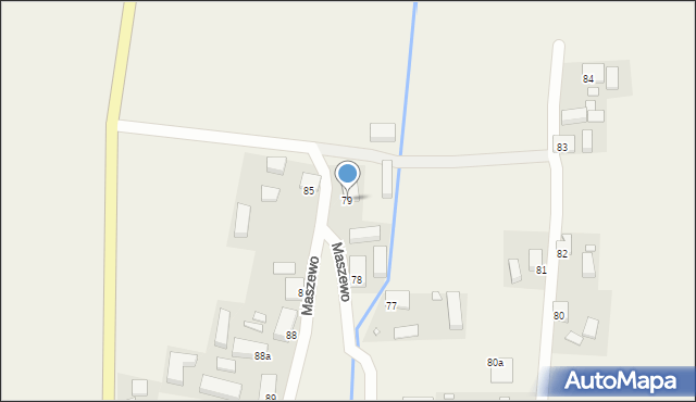 Maszewo, Maszewo, 79, mapa Maszewo