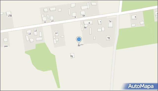 Maszewo, Maszewo, 8d, mapa Maszewo