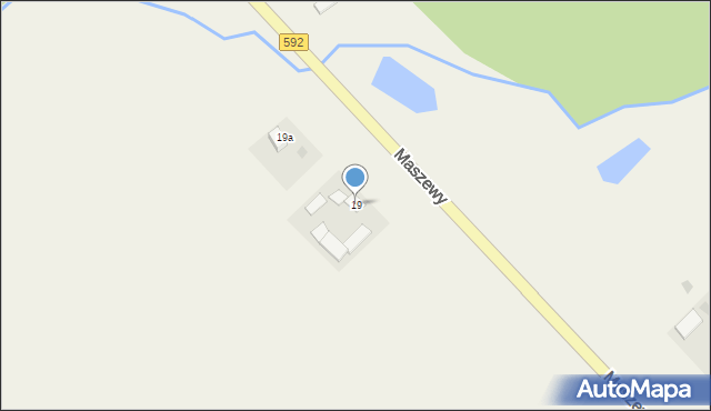 Maszewy, Maszewy, 19, mapa Maszewy