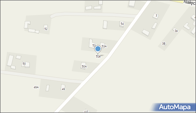 Maszki k. Wojciechowa, Maszki k. Wojciechowa, 51a, mapa Maszki k. Wojciechowa