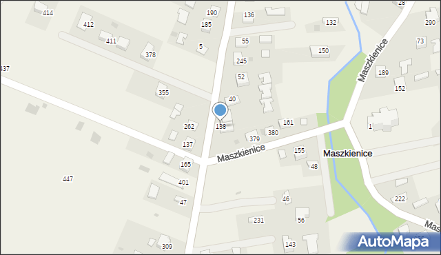 Maszkienice, Maszkienice, 138, mapa Maszkienice