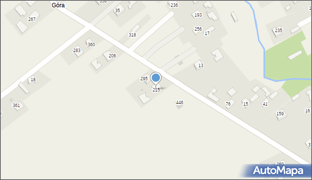 Maszkienice, Maszkienice, 215, mapa Maszkienice