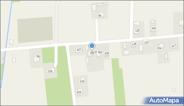 Maszkienice, Maszkienice, 291, mapa Maszkienice