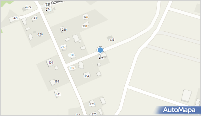 Maszkienice, Maszkienice, 426, mapa Maszkienice