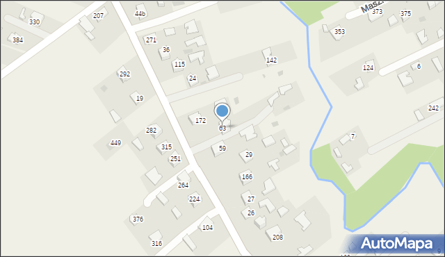Maszkienice, Maszkienice, 63, mapa Maszkienice