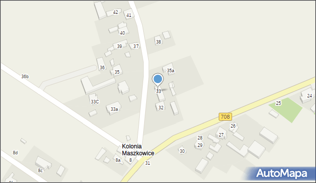 Maszkowice, Maszkowice, 33, mapa Maszkowice