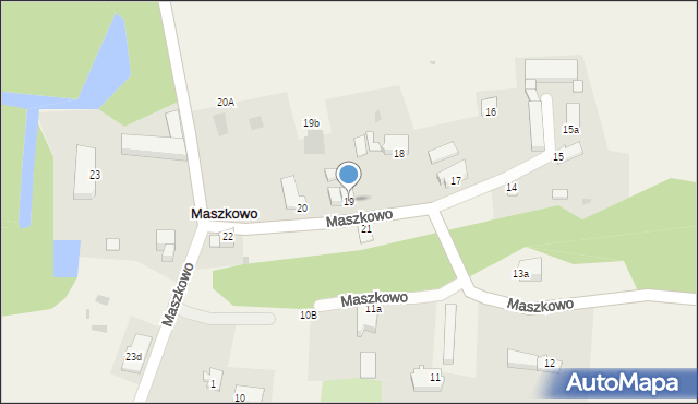 Maszkowo, Maszkowo, 19, mapa Maszkowo
