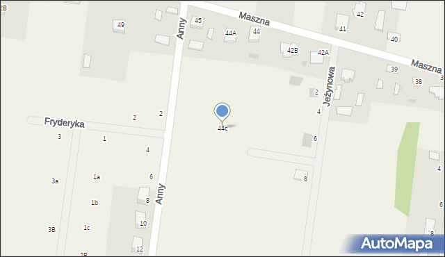 Maszna, Maszna, 44c, mapa Maszna