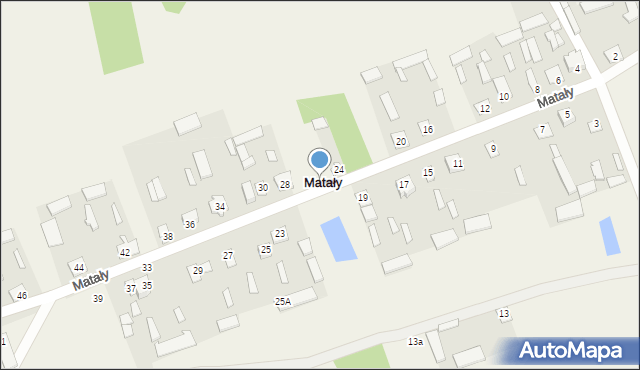 Matały, Matały, 26, mapa Matały