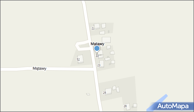 Mątawy, Mątawy, 22, mapa Mątawy