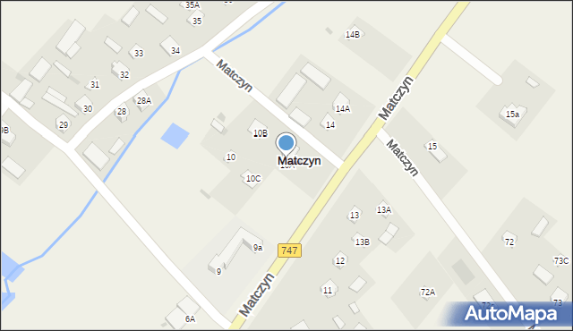 Matczyn, Matczyn, 10A, mapa Matczyn