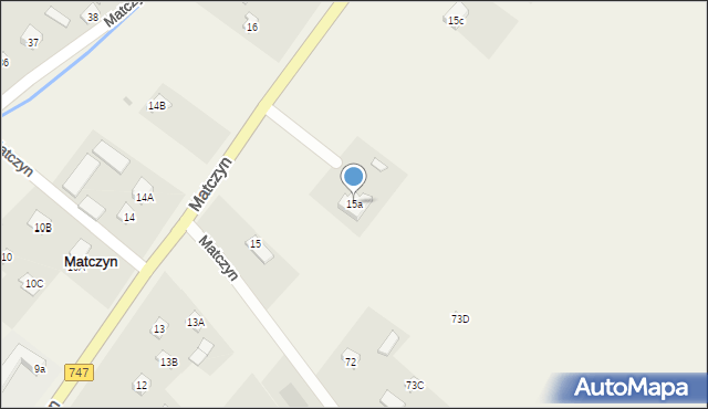 Matczyn, Matczyn, 15a, mapa Matczyn