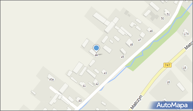 Matczyn, Matczyn, 44, mapa Matczyn