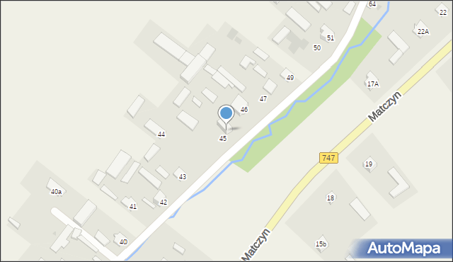 Matczyn, Matczyn, 45a, mapa Matczyn