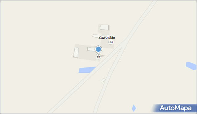 Matiaszówka, Matiaszówka, 65, mapa Matiaszówka