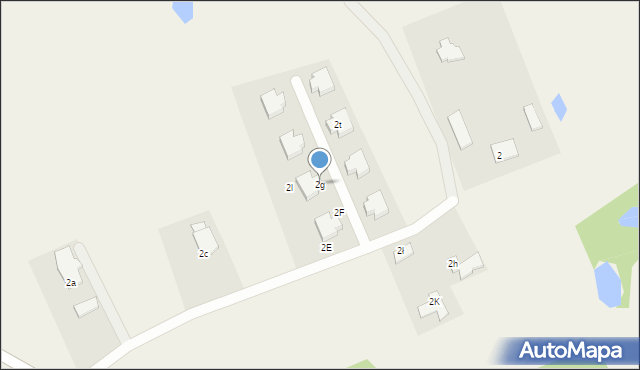 Mątki, Mątki, 2g, mapa Mątki