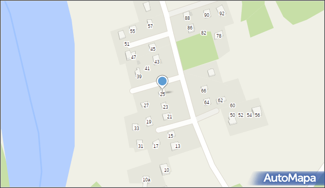 Matłak, Matłak, 25, mapa Matłak
