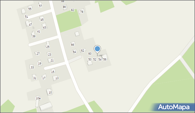Matłak, Matłak, 58, mapa Matłak