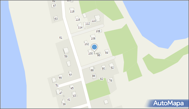 Matłak, Matłak, 98, mapa Matłak