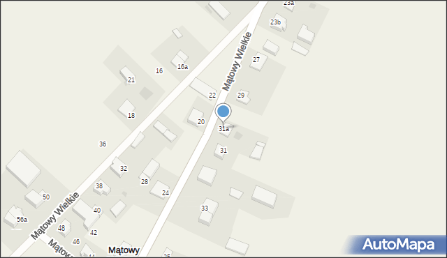 Mątowy Wielkie, Mątowy Wielkie, 31a, mapa Mątowy Wielkie