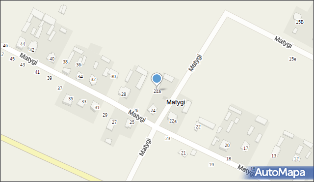 Matygi, Matygi, 24a, mapa Matygi