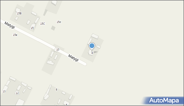 Matygi, Matygi, 4, mapa Matygi