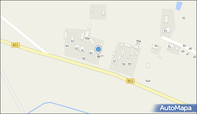 Matygi, Matygi, 58, mapa Matygi