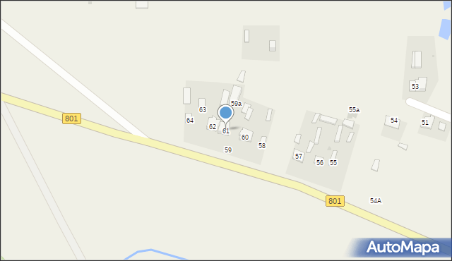 Matygi, Matygi, 61, mapa Matygi