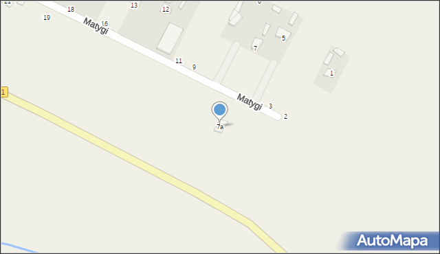 Matygi, Matygi, 7a, mapa Matygi