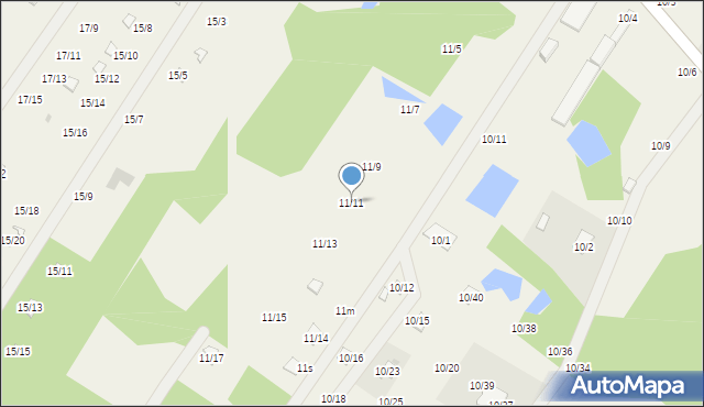 Matyldów, Matyldów, 11/11, mapa Matyldów